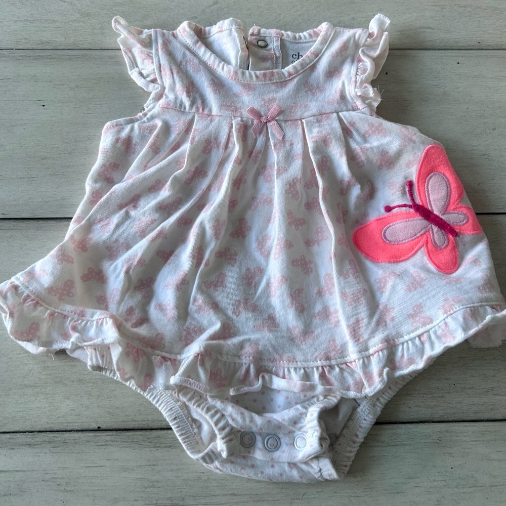 Carter’s Child of Mine Girls Romper - 0-3 Months